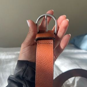 Madewell Brown Italian Leather Belt